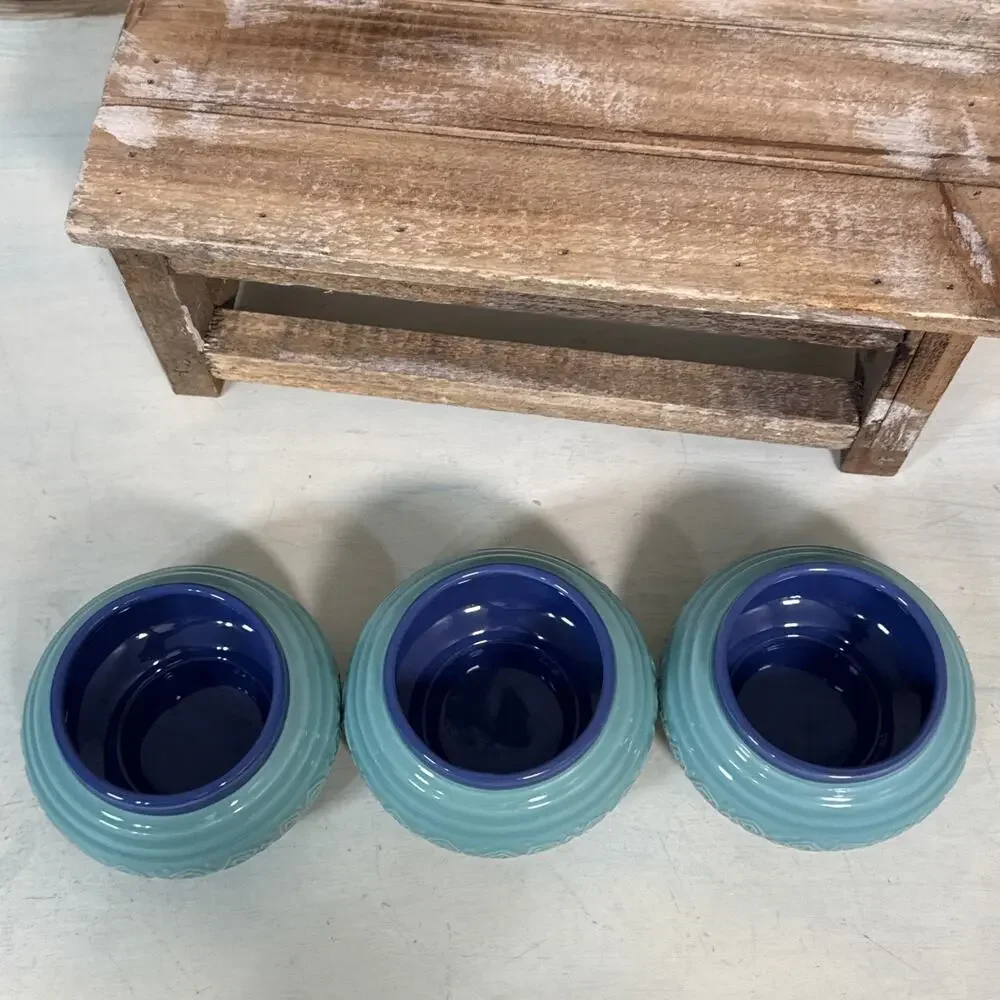 Disney Parks Disneyland Set Of 3 Lantern Mini Bowls Mad Tea Party Attraction New